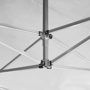 Gazebo Professionale Pieghevole Alluminio 4,5x3 m Bianco 45495