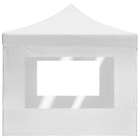 Gazebo Professionale Pieghevole in Alluminio Pareti 4,5x3m Bianco cod mxl 54663