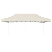 Gazebo Professionale Pieghevole in Alluminio 6x3 m Crema 45501