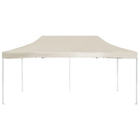 Gazebo Professionale Pieghevole in Alluminio 6x3 m Crema 45501