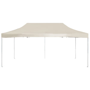 Gazebo Professionale Pieghevole in Alluminio 6x3 m Crema 45501