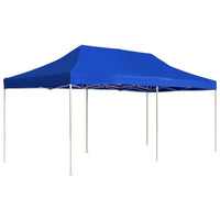 Gazebo Professionale Pieghevole Alluminio 6x3 m Blu cod mxl 54555