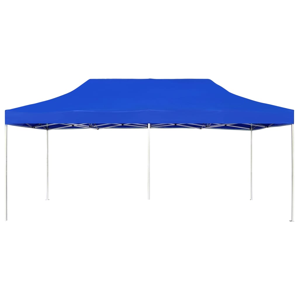 Gazebo Professionale Pieghevole Alluminio 6x3 m Blu cod mxl 54555