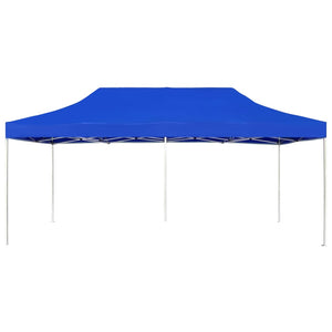 Gazebo Professionale Pieghevole Alluminio 6x3 m Blu cod mxl 54555