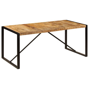 Tavolo da Pranzo 180x90x75 cm in Legno Massello di Mango 247414