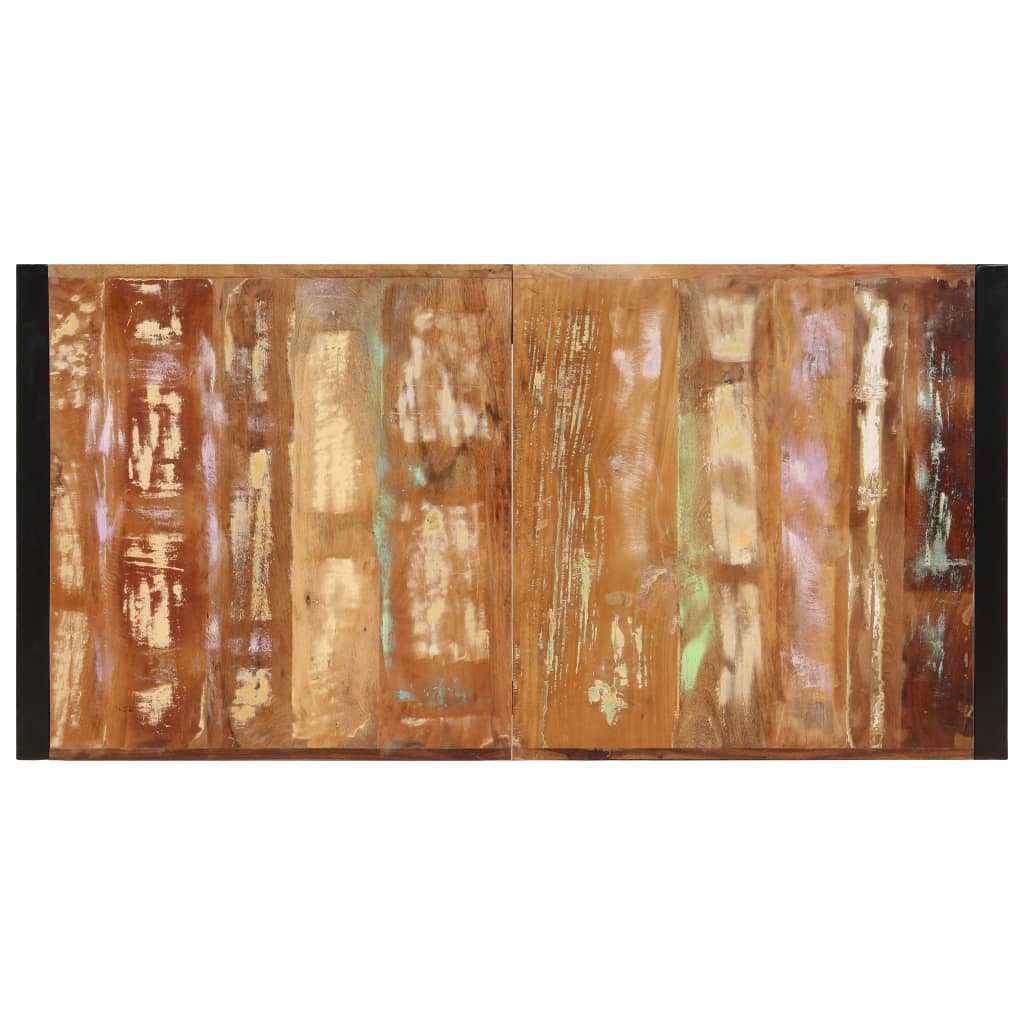 Tavolo da Pranzo 160x80x75 cm in Legno Massello di Recupero cod mxl 14935