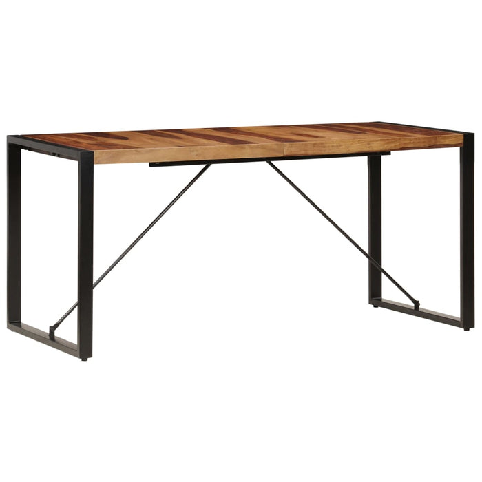 Tavolo da Pranzo 160x80x75 cm in Legno Massello di Acacia 247419