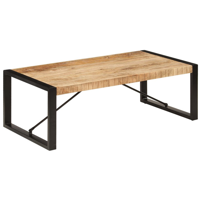 Tavolino da Salotto in Legno Massello di Mango 120x60x40 cm 247424