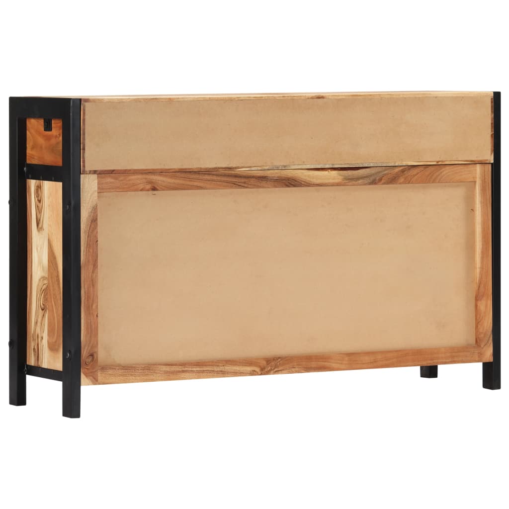 Credenza 120x35x75 cm in Legno Massello di Acacia 247449