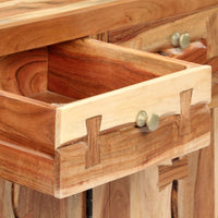 Credenza 120x35x75 cm in Legno Massello di Acacia 247449