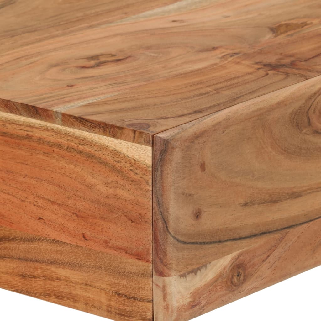 Scrivania 100x51x76 cm in Legno Massello di Acacia cod mxl 55316