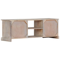 Mobile Porta TV 120x30x40 cm in Legno Massello di Acacia 247688
