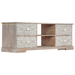 Mobile Porta TV 120x30x40 cm in Legno Massello di Acacia 247688