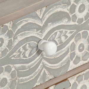 Mobile Porta TV 120x30x40 cm in Legno Massello di Acacia 247688