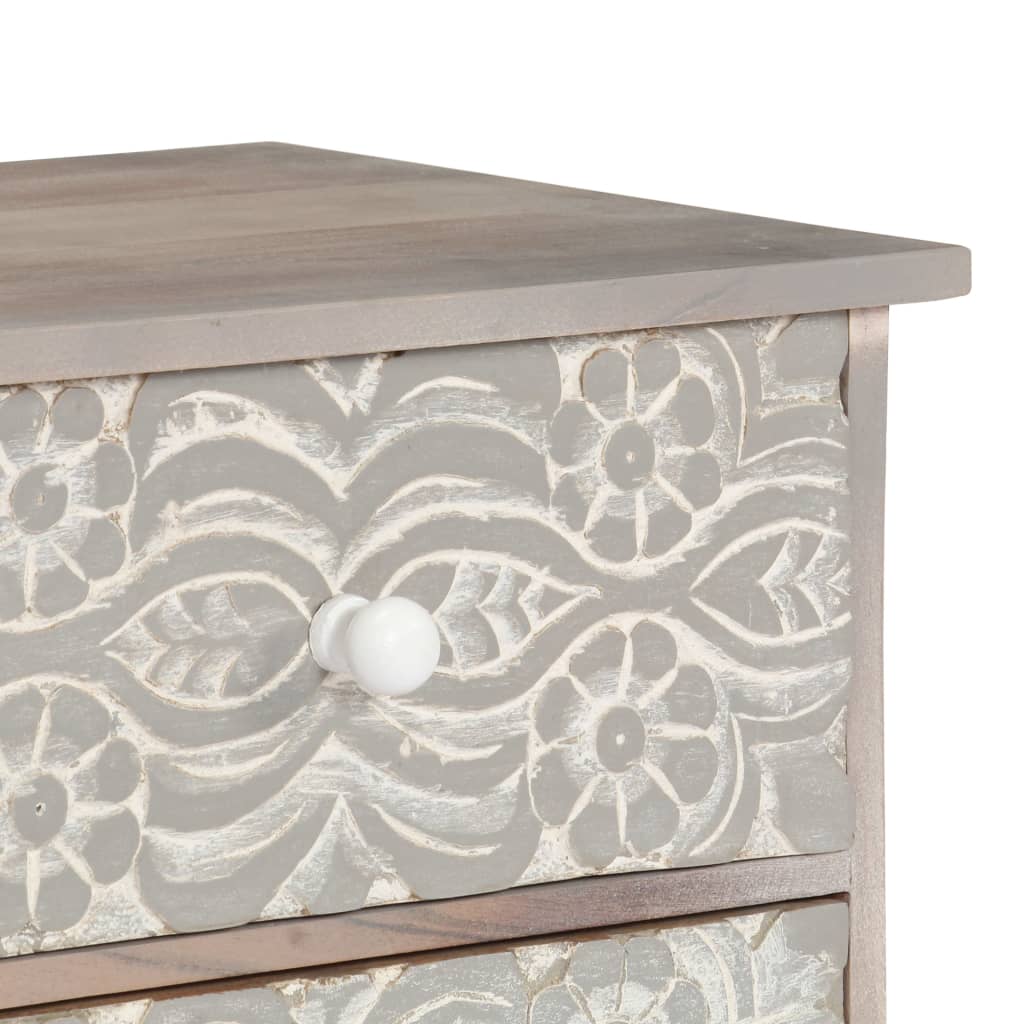 Mobile Porta TV 120x30x40 cm in Legno Massello di Acacia 247688