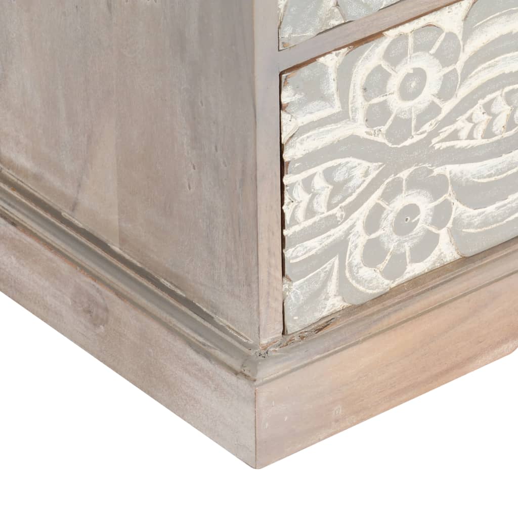 Mobile Porta TV 120x30x40 cm in Legno Massello di Acacia 247688