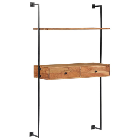 Scaffale mobile di design Scrivania da muro 170 cm legno 2702228/2