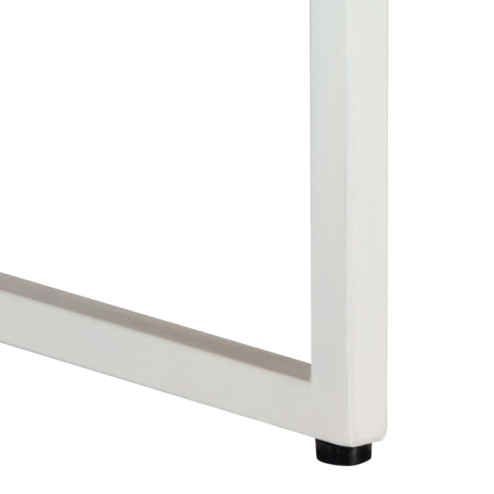 Tavolino da Salotto 110x110x36 cm in Legno Massello di Mango 247698