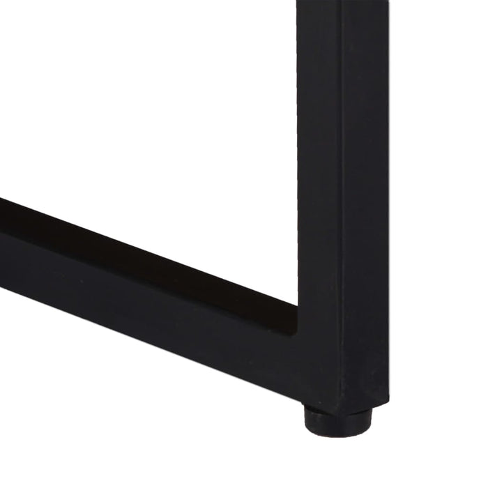 Tavolino da Salotto 110x110x36 cm Legno Massello di Acacia 247699