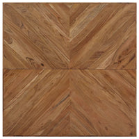 Tavolino da Salotto 110x110x36 cm Legno Massello di Acacia 247699