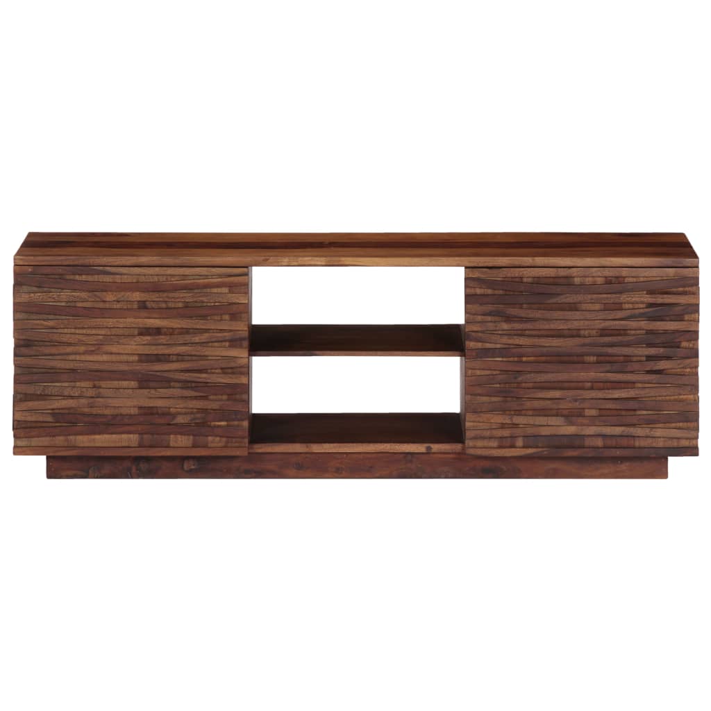 Mobile Porta TV-Mobile per TV-Credenza TV 120x30x40 cm in Legno Massello di Acacia 213127
