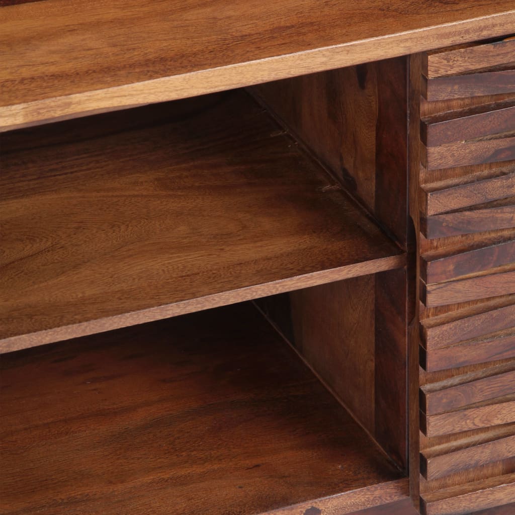 Mobile Porta TV-Mobile per TV-Credenza TV 120x30x40 cm in Legno Massello di Acacia 213127