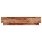 Mobile Porta TV-Mobile per TV-Credenza TV 145x30x30 cm in Legno Massello