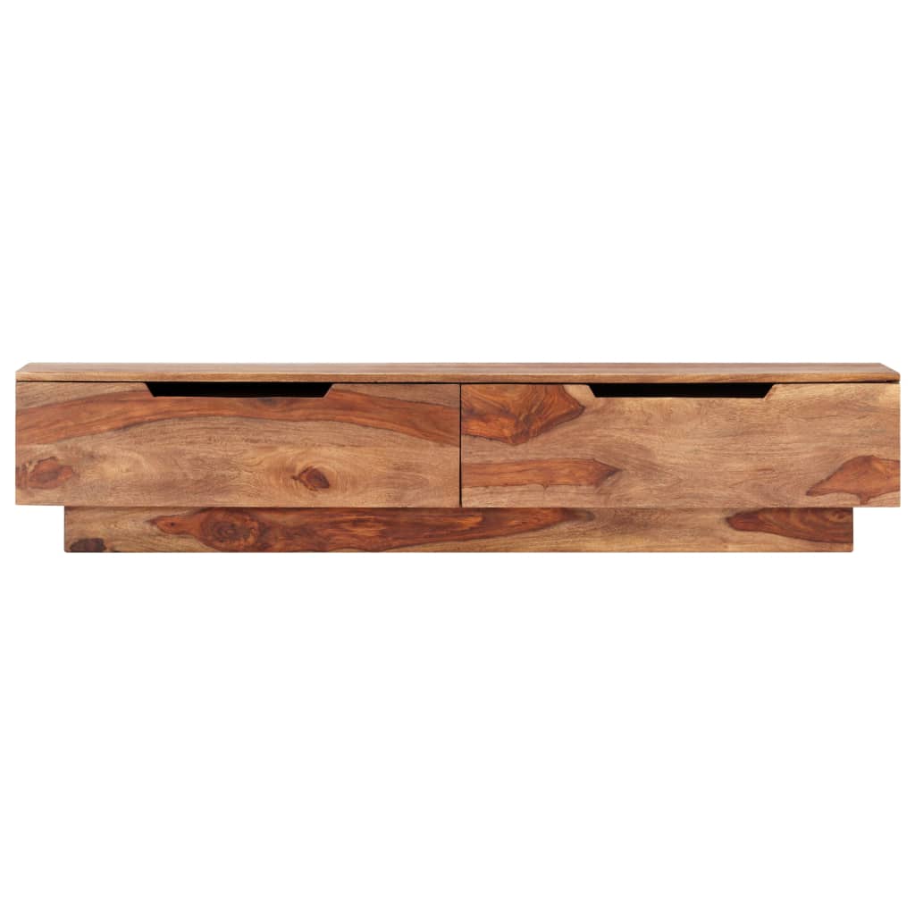 Mobile Porta TV-Mobile per TV-Credenza TV 145x30x30 cm in Legno Massello
