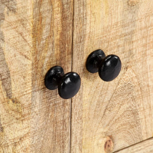 Mobile Porta TV 120x30x40 cm in Legno Massello di Mango cod mxl 10441