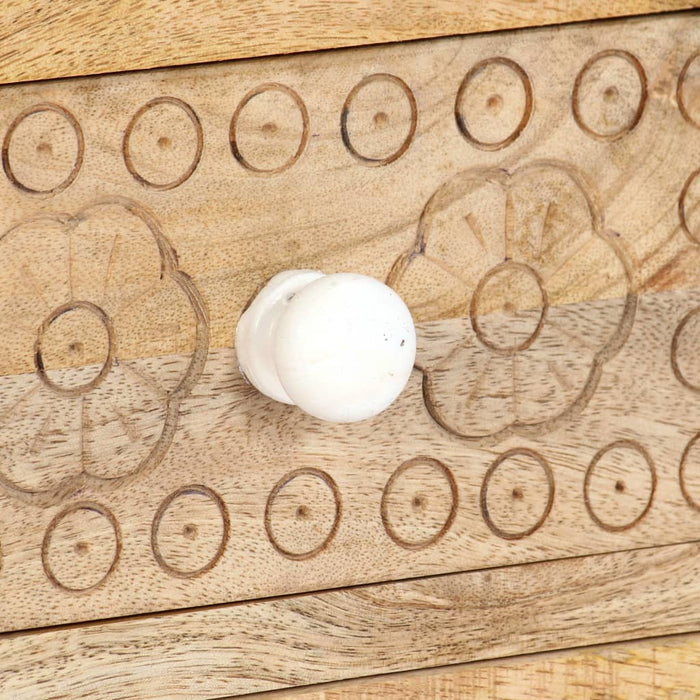 Mobile Porta TV 120x30x40 cm in Legno Massello di Mango cod mxl 10441