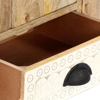 Mobile Porta TV 120x30x40 cm in Legno Massello di Mango cod mxl 10441