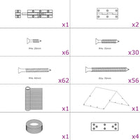 Pollaio 3x1,5x2 m in Acciaio 170739