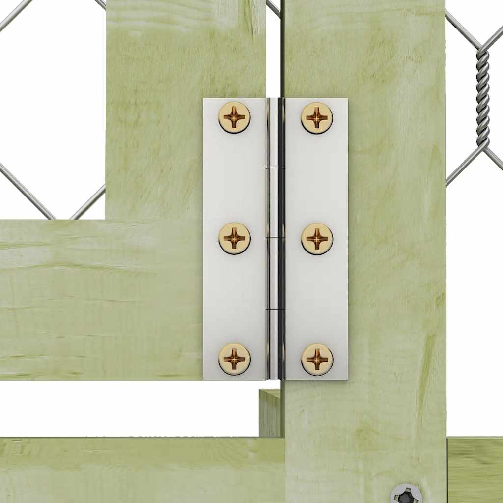 Pollaio 1,5x1,5x2 m in Legno di Pino Impregnato 170746