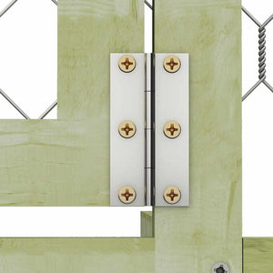 Pollaio 1,5x1,5x2 m in Legno di Pino Impregnato 170746