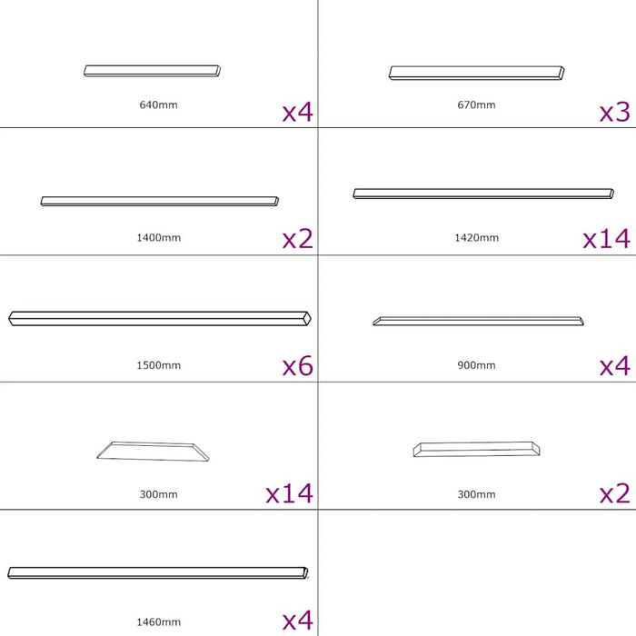 Pollaio 3x1,5x2 m in Legno di Pino Impregnato 170747