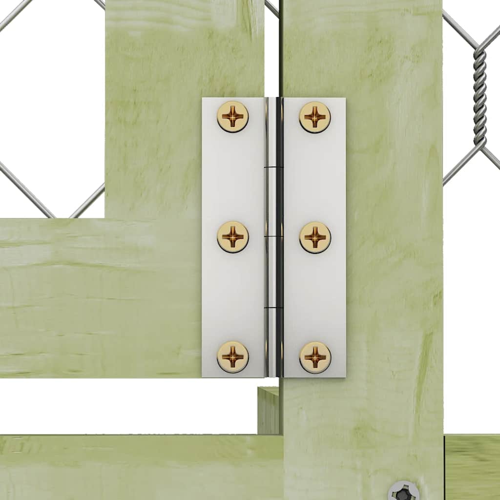 Pollaio 4,5x1,5x2 m in Legno di Pino Impregnato 170748