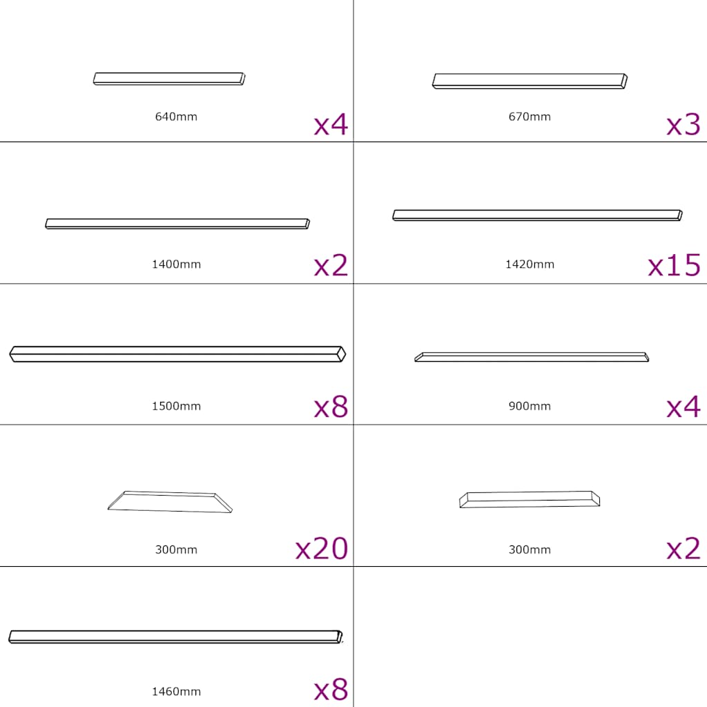 Pollaio 4,5x1,5x2 m in Legno di Pino Impregnato 170748