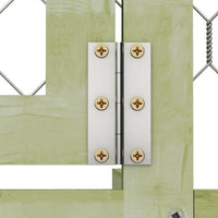 Pollaio 6x1,5x2 m in Legno di Pino Impregnato 170749