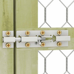 Pollaio 6x1,5x2 m in Legno di Pino Impregnato 170749