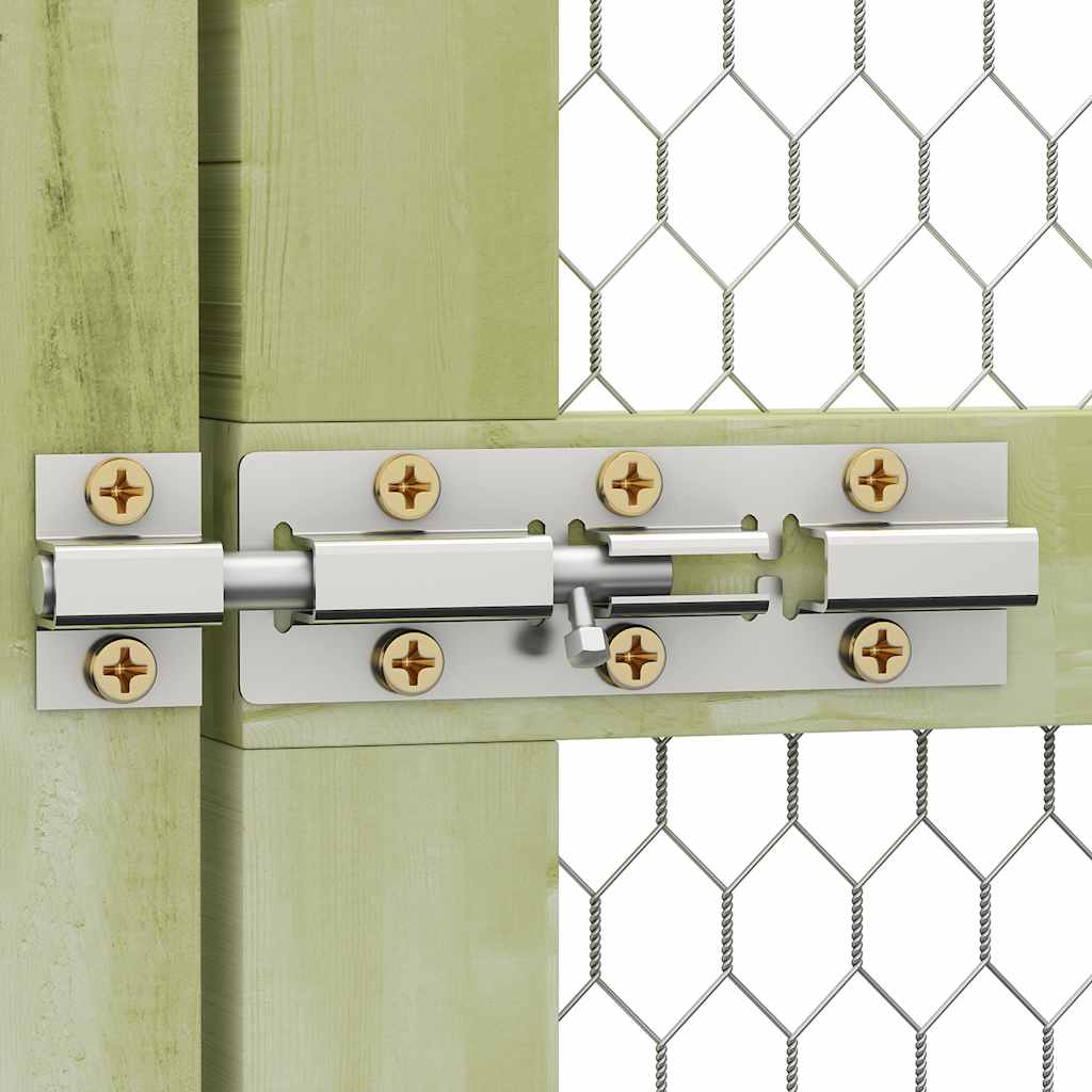 Pollaio 1,5x1,5x1,5 m in Legno di Pino Impregnato 170750