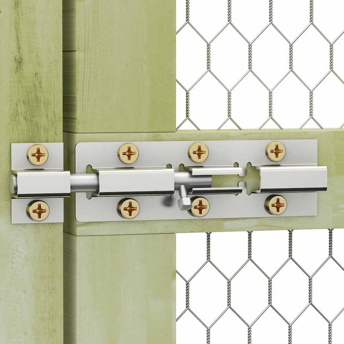 Pollaio 1,5x1,5x1,5 m in Legno di Pino Impregnato 170750