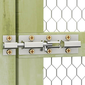 Pollaio 3x1,5x1,5 m in Legno di Pino Impregnato 170751