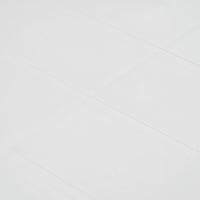 Tavolo da Giardino Bianco 79x79x72 cm in Plastica Stile Rattan cod mxl 34195