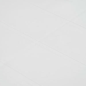 Tavolo da Giardino Bianco 79x79x72 cm in Plastica Stile Rattan cod mxl 34195