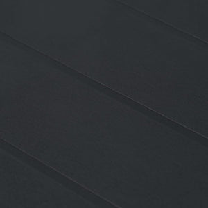 Tavolo da Giardino Antracite 79x79x72 cm Plastica Stile Rattan cod mxl 34277