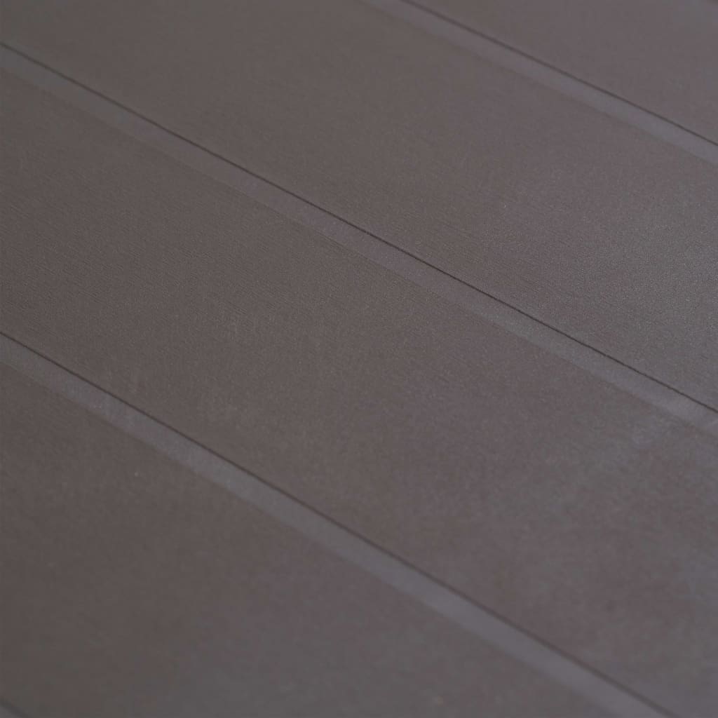 Tavolo da Giardino Marrone 79x79x72 cm in Plastica Stile Rattan 45603