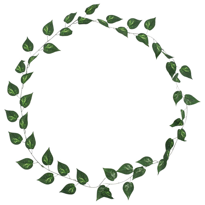 Pothos Artificiali 5 pcs Verde 300 cm Plastica 280109