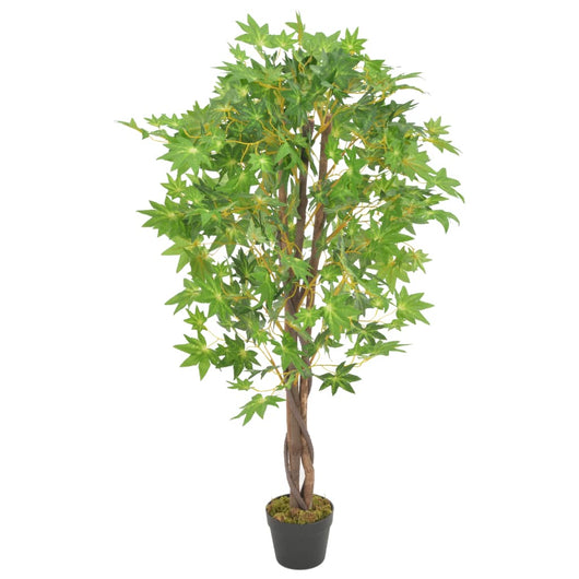 Albero di Acero Artificiale con Vaso Verde 120 cm cod mxl 62109