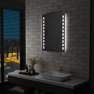Specchio da Parete a LED per Bagno 60x80 cm