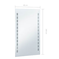 Specchio da Parete a LED per Bagno-Specchio a Muro 60x100 cm 864555